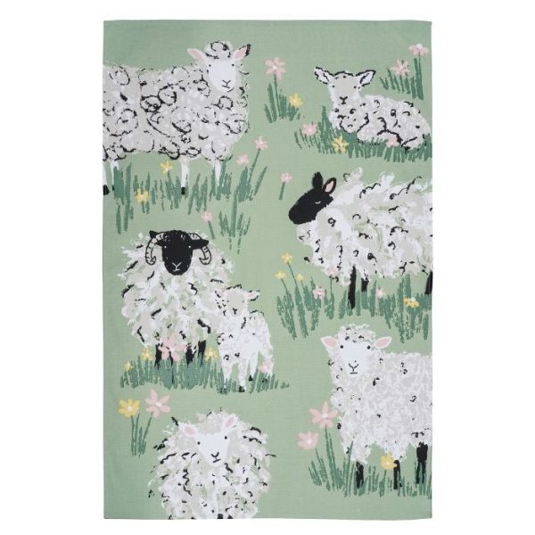 Ulster Weavers Tea Towel Woolly Sheep Online now