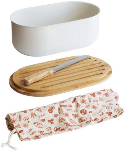 Pebbly - Bread Box 4 In 1 Set Sale