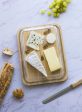 Pebbly - Store & Serve Glass Cheese Box With Bamboo Platter Online Hot Sale