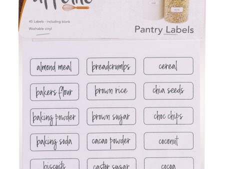 Pantry Labels - Pack Of 45 Cheap