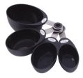 Mondo Measuring Cup Set Black 4 Piece Sale