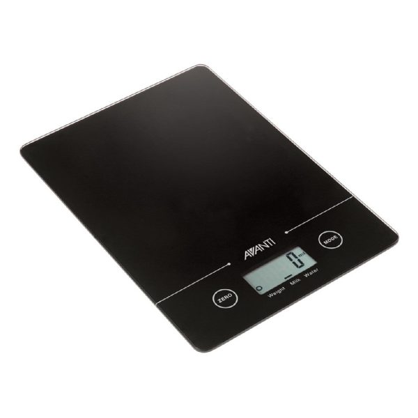 Avanti Compact Digital Kitchen Scale 5kg 1g - Black For Sale