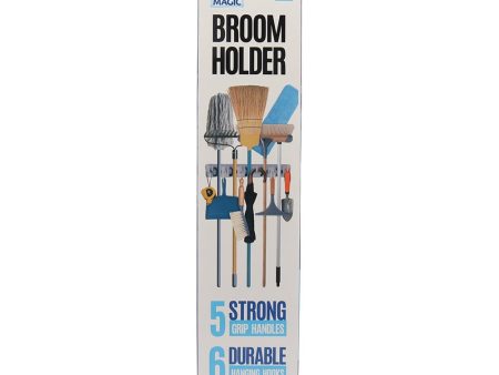 White Magic Broom Holder - Large Online now