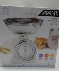 Avanti Vintage Mechanical Scales - White Online now