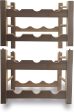 Bamboo Wine Rack - Stackable (holds 6) For Discount