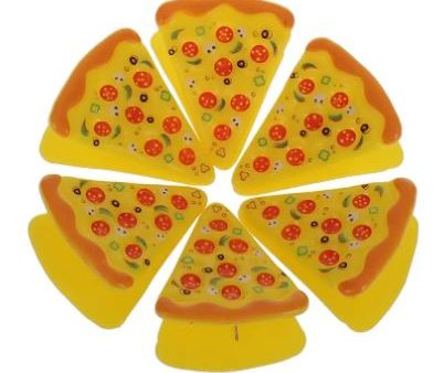 White Magic Cute Bag Clips - Pizza Online now