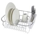 Avanti White Small Slim Dishrack Pvc Dipped N slip Online