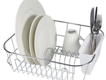 Avanti White Small Slim Dishrack Pvc Dipped N slip Online