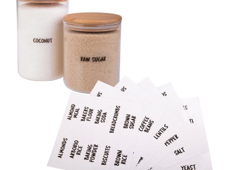 D.line Clear Pantry Labels - 60 Pack Online