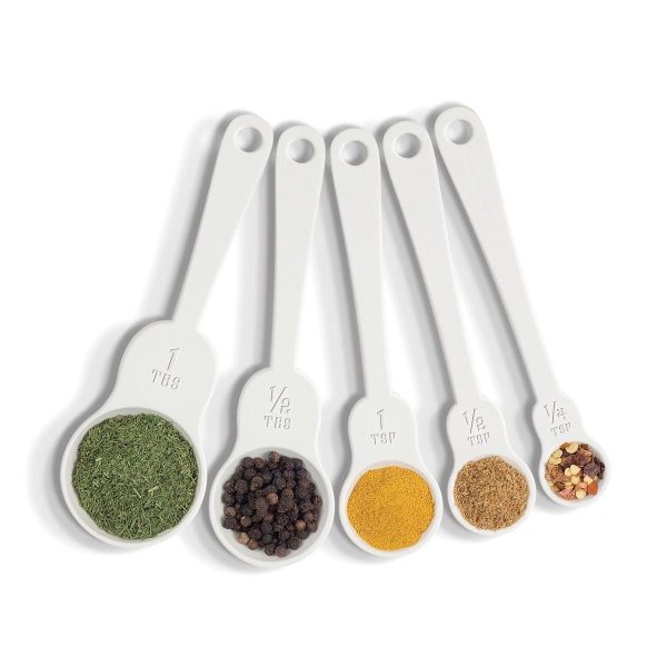 Fred M-spoons Matryoshka Measuring Spoons Set Of 5 White 0.9x4.6x14.6cm Sale