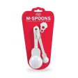 Fred M-spoons Matryoshka Measuring Spoons Set Of 5 White 0.9x4.6x14.6cm Sale