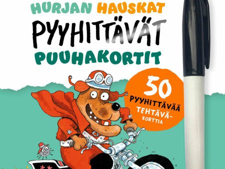 Hurjan hauskat pyyhittävät puuhakortit For Discount