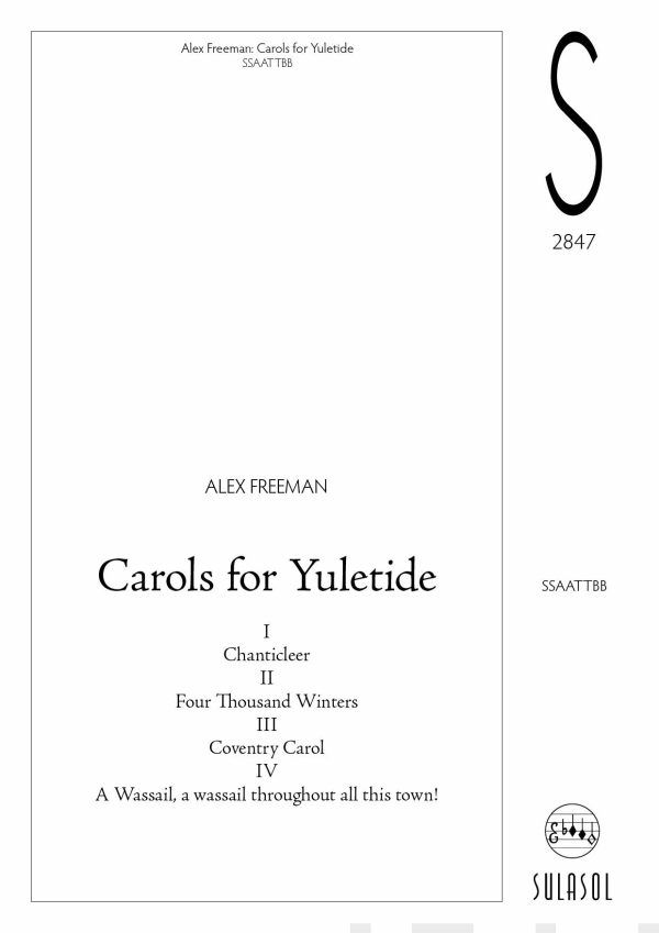 Carols for Yuletide For Discount