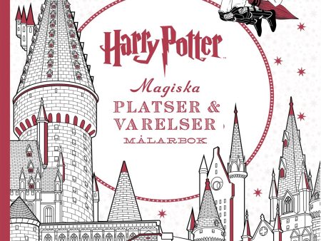 Harry Potter Magiska platser och varelser Målarbok For Discount