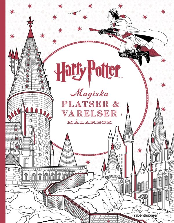 Harry Potter Magiska platser och varelser Målarbok For Discount