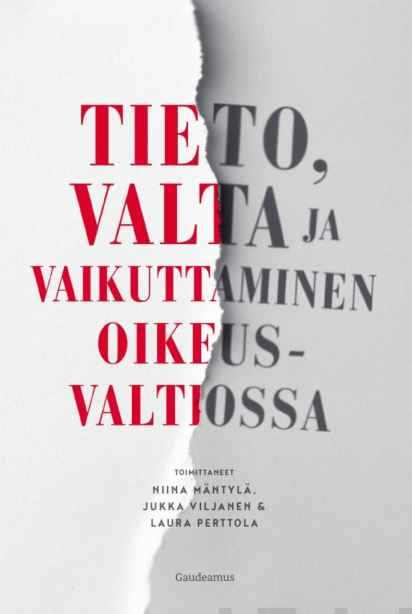 Tieto, valta ja vaikuttaminen oikeusvaltiossa Online Hot Sale