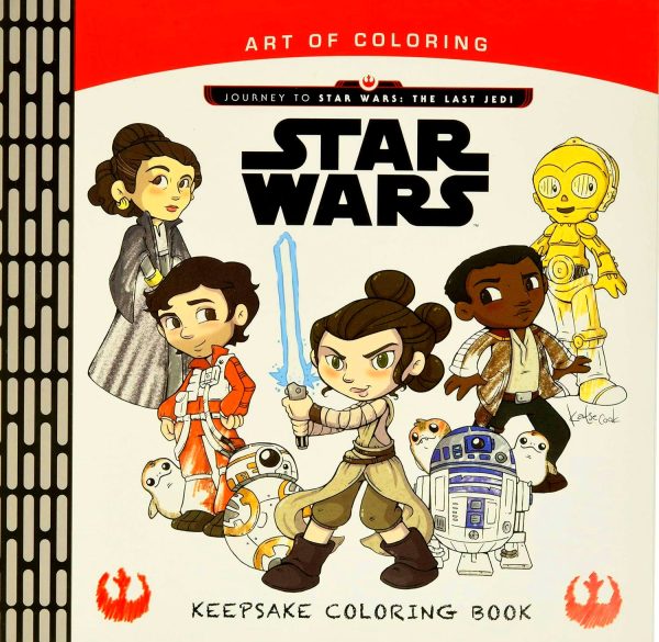 [Bargain corner] Journey To Star Wars: The Last Jedi Keepsake Coloring Book (Art Of Coloring) Cheap